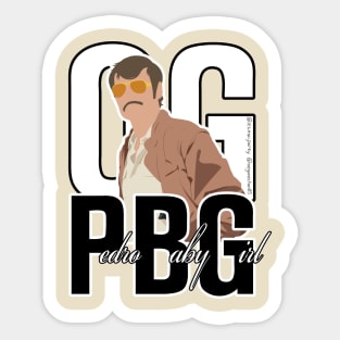 PBG - Detective Sticker